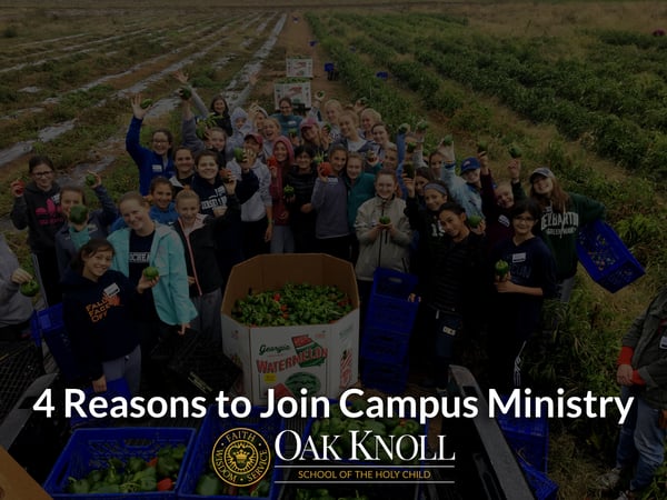 Reasons to Join Campus Ministry