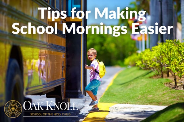 Tips for Making Mornings Easier